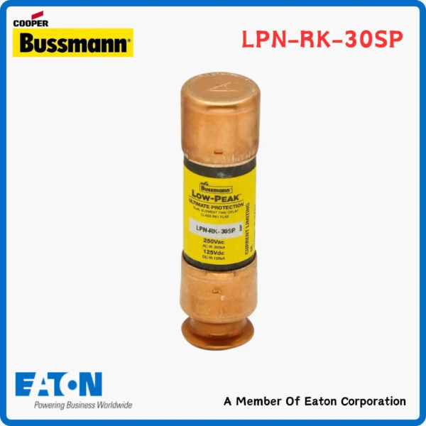 Eaton Bussmann LPN-RK-30SP Low Voltage Fuse (2)