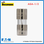 Eaton Bussmann AGA-1-2 Glass Tube Fuse (3)