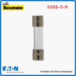 Eaton Bussmann S500-5-R Glass Tube Fuse (4)