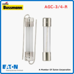 Eaton Bussmann AGC-3-4-R Glass Tube Fuse (4)