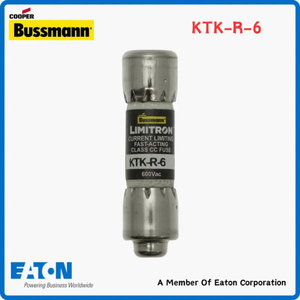 Eaton Bussmann KTK-R-6 Low Voltage Fuse