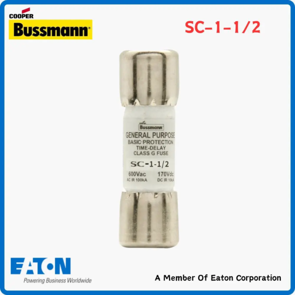 Eaton Bussmann SC-1-1-2 Low Voltage Fuse