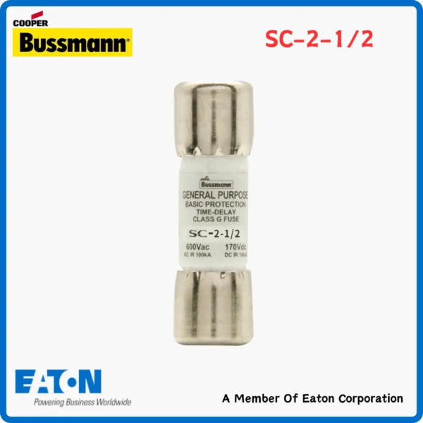 Eaton Bussmann SC-2-1-2 Low Voltage Fuse