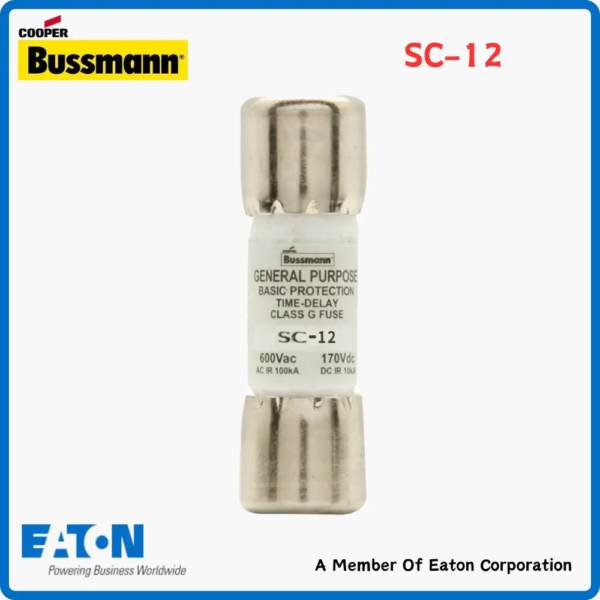 Eaton Bussmann SC-12 Low Voltage Fuse