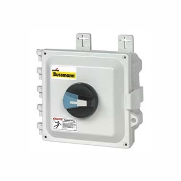 Bussmann ER4-60J3PB - Enc Disc60J Nema4 Blk, 051712415651