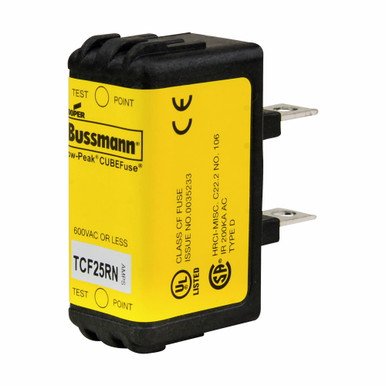 Bussmann TCF25RN Low Peak Fuse